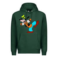 Sports Green goofy Premium Hoodie - linhVisuals