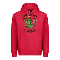 Cardinal Funny Weed Leaf Premium Hoodie - linhVisuals