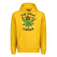 Lemon Funny Weed Leaf Premium Hoodie - linhVisuals