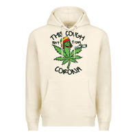 Tofu Funny Weed Leaf Premium Hoodie - linhVisuals