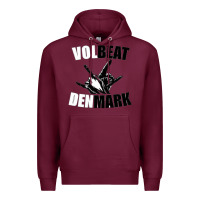 Burgundy volbeat denmark Premium Hoodie - linhVisuals