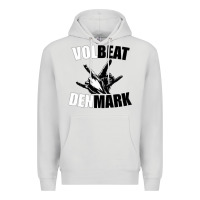 Dove Grey volbeat denmark Premium Hoodie - linhVisuals