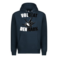 Navy volbeat denmark Premium Hoodie - linhVisuals