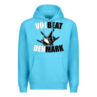 Ocean Blue volbeat denmark Premium Hoodie - linhVisuals