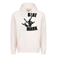 Pale Pink volbeat denmark Premium Hoodie - linhVisuals