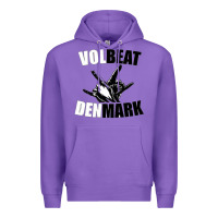 Purple volbeat denmark Premium Hoodie - linhVisuals