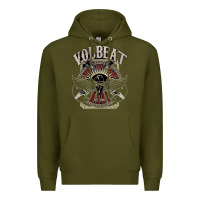 Army Green volbeat est.2001 Premium Hoodie - linhVisuals