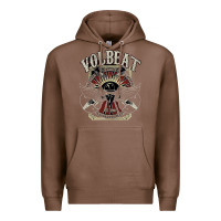 Chestnut volbeat est.2001 Premium Hoodie - linhVisuals