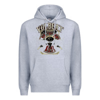 Heather Grey volbeat est.2001 Premium Hoodie - linhVisuals