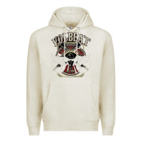 Oatmeal Heather volbeat est.2001 Premium Hoodie - linhVisuals