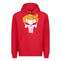 Red trump skull Premium Hoodie - linhVisuals