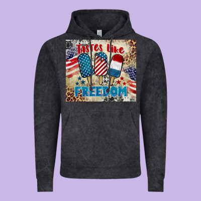 Tastes Like Freedom 4th Of July Vintage Hoodie Designed By Barkaloodesign