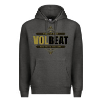 Charcoal Heather volbeat wake up baby Premium Hoodie - linhVisuals