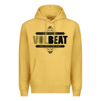 Antique Gold volbeat wake up baby Premium Hoodie - linhVisuals