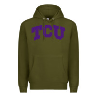 Army Green Texas Christian University Premium Hoodie - linhVisuals