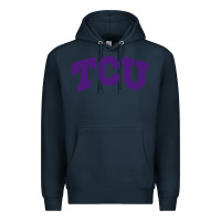 Navy Texas Christian University Premium Hoodie - linhVisuals