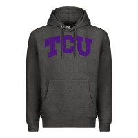 Charcoal Heather Texas Christian University Premium Hoodie - linhVisuals