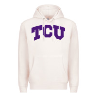 Pale Pink Texas Christian University Premium Hoodie - linhVisuals