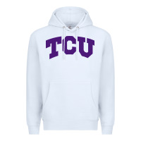 White Texas Christian University Premium Hoodie - linhVisuals