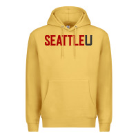 Antique Gold Seattle University Premium Hoodie - linhVisuals