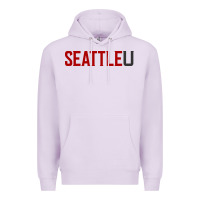 Lilac Seattle University Premium Hoodie - linhVisuals