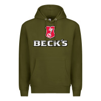Army Green we all are beck Premium Hoodie - linhVisuals