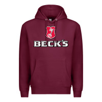 Burgundy we all are beck Premium Hoodie - linhVisuals