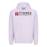 Lilac Temple University Premium Hoodie - linhVisuals