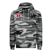 Slate Camo Temple University Premium Hoodie - linhVisuals