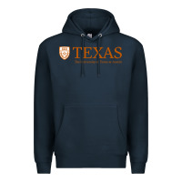 Navy The University of Texas Austin Premium Hoodie - linhVisuals
