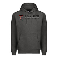 Charcoal Heather Texas Tech University Premium Hoodie - linhVisuals