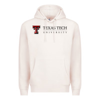 Pale Pink Texas Tech University Premium Hoodie - linhVisuals