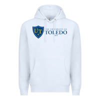 White The University of Toledo Premium Hoodie - linhVisuals