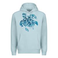 Blue Mist ocean sea turtle Premium Hoodie - linhVisuals