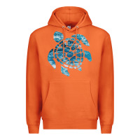 Carrot ocean sea turtle Premium Hoodie - linhVisuals