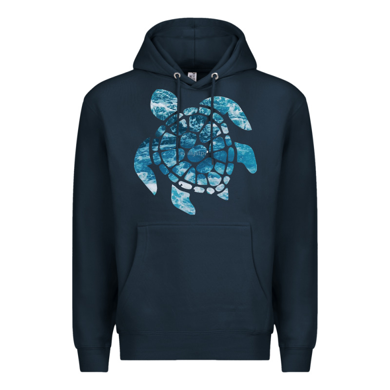 Ocean Sea Turtle Premium Hoodie by linhVisuals | Teevron