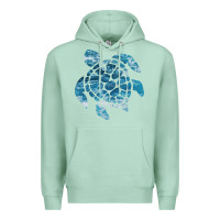 Seafoam ocean sea turtle Premium Hoodie - linhVisuals