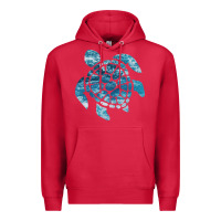 Cardinal ocean sea turtle Premium Hoodie - linhVisuals