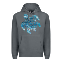 Rock ocean sea turtle Premium Hoodie - linhVisuals