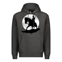 Charcoal Heather red dead redemption Premium Hoodie - linhVisuals
