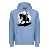 Colony Blue red dead redemption Premium Hoodie - linhVisuals