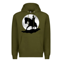 Army Green red dead redemption Premium Hoodie - linhVisuals