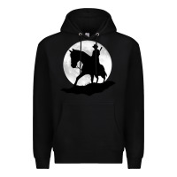 Black red dead redemption Premium Hoodie - linhVisuals