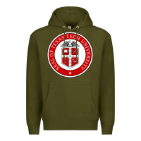 Army Green Texas Tech University Premium Hoodie - linhVisuals