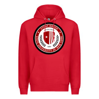 Red Stony Brook University Premium Hoodie - linhVisuals