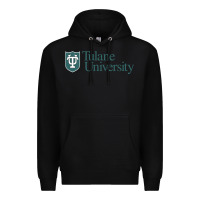 Black Tulane University Premium Hoodie - linhVisuals