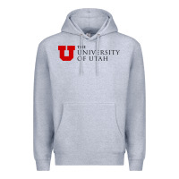 Heather Grey The University of Utah Premium Hoodie - linhVisuals