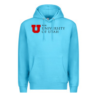 Ocean Blue The University of Utah Premium Hoodie - linhVisuals