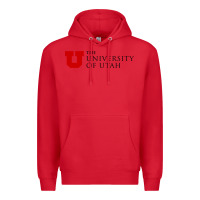 Red The University of Utah Premium Hoodie - linhVisuals