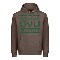 Coffee Utah Valley University Premium Hoodie - linhVisuals